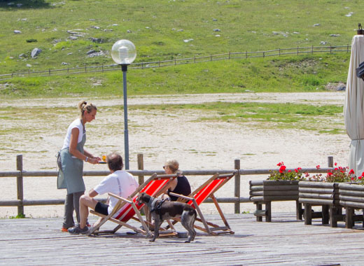 Entspannen Sie sich im solarium