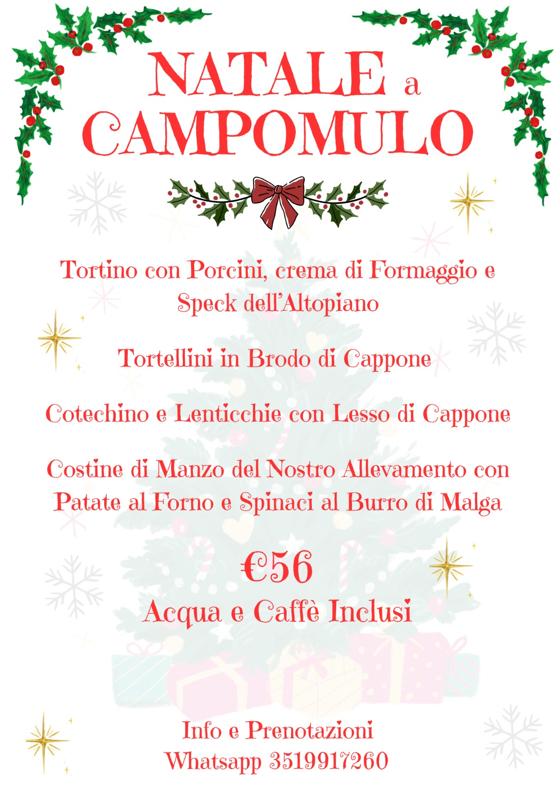 pranzo di natale 2025 al rifugio campomulo w