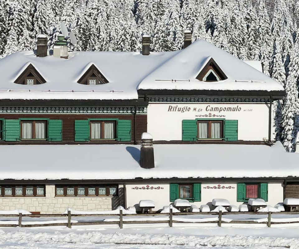 rifugio malga campomulo inverno