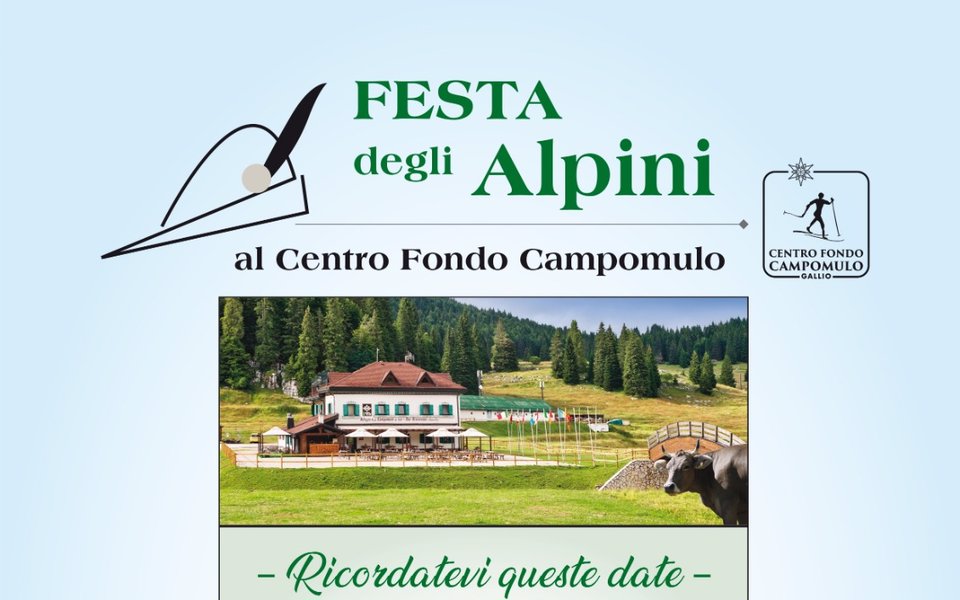 menu per gli alpini al rifugio campomulo w